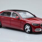 Mercedes Maybach S600 W222 V12 Biturbo Patagonia Κόκκινο Almost Real 1:18 - image 6 of 10