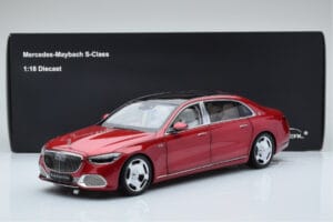 Mercedes Maybach S600 W222 V12 Biturbo Patagonia Κόκκινο Almost Real 1:18 820119 Μέταλλο - εικόνα 10 από 10