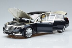 Mercedes Maybach S650 X222 Ασημί Μπλε Norev 1:18 B66960615 Μέταλλο - εικόνα 2 από 7