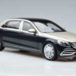 Mercedes Maybach S650 X222 Ασημί Μπλε Norev 1:18 B66960615 Μέταλλο - image 5 of 7