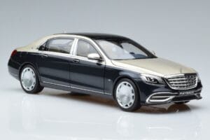 Mercedes Maybach S650 X222 Ασημί Μπλε Norev 1:18 B66960615 Μέταλλο - εικόνα 5 από 7