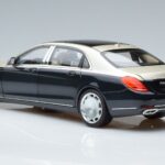 Mercedes Maybach S650 X222 Ασημί Μπλε Norev 1:18 B66960615 Μέταλλο - image 6 of 7