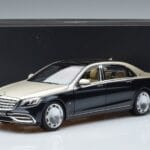 Mercedes Maybach S650 X222 Ασημί Μπλε Norev 1:18 B66960615 Μέταλλο - image 7 of 7