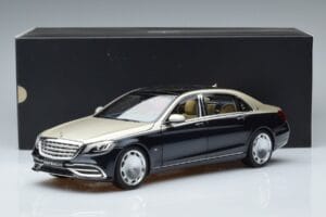 Mercedes Maybach S650 X222 Ασημί Μπλε Norev 1:18 B66960615 Μέταλλο - εικόνα 7 από 7