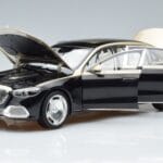 Mercedes Maybach S680 X223 Χρυσό Μαύρο Metallic Norev 1:18 183917 Μέταλλο - image 2 of 7