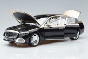 Mercedes Maybach S680 X223 Χρυσό Μαύρο Metallic Norev 1:18 183917 Μέταλλο - εικόνα 2 από 7