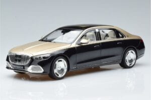 Mercedes Maybach S680 X223 Χρυσό Μαύρο Metallic Norev 1:18 183917 Μέταλλο