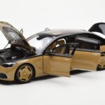 Mercedes Maybach S680 W223 Obsidian Μαύρο Sand Almost Real 1:18 - image 2 of 7