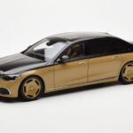 Mercedes Maybach S680 W223 Obsidian Μαύρο Sand Almost Real 1:18