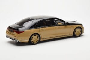 Mercedes Maybach S680 W223 Obsidian Μαύρο Sand Almost Real 1:18 820124 Μέταλλο - εικόνα 3 από 7