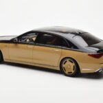 Mercedes Maybach S680 W223 Obsidian Μαύρο Sand Almost Real 1:18 - image 6 of 7