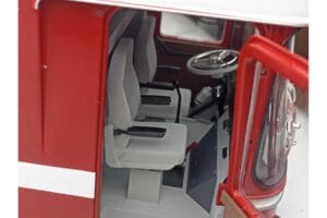 Mercedes O317 Porsche Transporter Κόκκινο CMR 1:18 CMR149 Μέταλλο - εικόνα 11 από 12