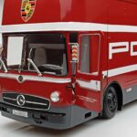 Mercedes O317 Porsche Transporter Κόκκινο CMR 1:18 - image 4 of 12