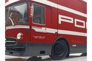 Mercedes O317 Porsche Transporter Κόκκινο CMR 1:18 CMR149 Μέταλλο - εικόνα 7 από 12