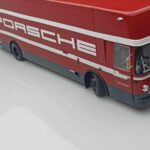 Mercedes O317 Porsche Transporter Κόκκινο CMR 1:18 - image 9 of 12