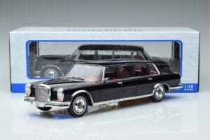 Mercedes 600 LWB Pullman W100 Μαύρο MCG 1:18 MCG18187 Μέταλλο - εικόνα 6 από 6