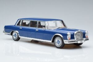 Mercedes S-Class 600 W100 LWB Pullman Σκούρο Μπλε MCG 1:18 MCG18189 Μέταλλο - εικόνα 4 από 6