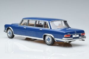 Mercedes S-Class 600 W100 LWB Pullman Σκούρο Μπλε MCG 1:18 MCG18189 Μέταλλο - εικόνα 5 από 6