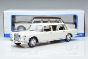 Mercedes S-Class 600 W100 LWB Pullman Λευκό MCG 1:18 MCG18188 Μέταλλο - εικόνα 6 από 6
