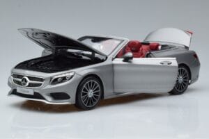 Mercedes S-Class A217 Καμπριολέ Γκρι Norev 1:18 B66960355 Μέταλλο - εικόνα 2 από 8