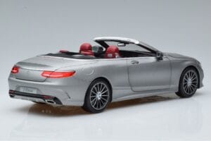 Mercedes S-Class A217 Καμπριολέ Γκρι Norev 1:18 B66960355 Μέταλλο - εικόνα 3 από 8