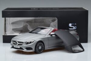 Mercedes S-Class A217 Καμπριολέ Γκρι Norev 1:18 B66960355 Μέταλλο - εικόνα 8 από 8