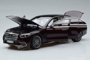 Mercedes S-Class W223 AMG Line Κόκκινο Norev 1:18 183804 Μέταλλο - εικόνα 2 από 8