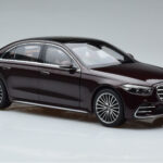 Mercedes S-Class W223 AMG Line Κόκκινο Norev 1:18 - image 6 of 8