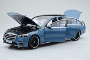 Mercedes S-Class W223 Vintage Μπλε Norev 1:18 B66960828 Μέταλλο - εικόνα 2 από 7
