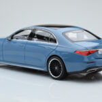 Mercedes S-Class W223 Vintage Μπλε Norev 1:18 - image 6 of 7