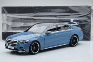 Mercedes S-Class W223 Vintage Μπλε Norev 1:18 B66960828 Μέταλλο - εικόνα 7 από 7