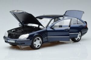 Mercedes S55 AMG W220 Μπλε Norev 1:18 183817 Μέταλλο - εικόνα 2 από 7