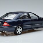 Mercedes S55 AMG W220 Μπλε Norev 1:18 183817 Μέταλλο - image 3 of 7