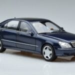 Mercedes S55 AMG W220 Μπλε Norev 1:18 183817 Μέταλλο - image 5 of 7