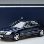 Mercedes S55 AMG W220 Μπλε Norev 1:18 183817 Μέταλλο - image 7 of 7