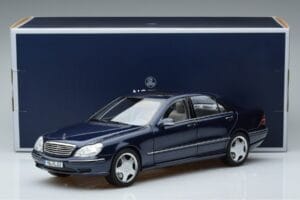 Mercedes S55 AMG W220 Μπλε Norev 1:18 183817 Μέταλλο - εικόνα 7 από 7