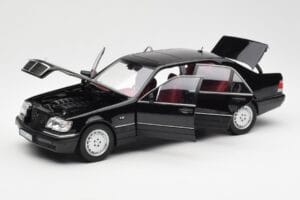 Mercedes S600 W140 Μαύρο Norev 1:18 183722 Μέταλλο - εικόνα 2 από 8