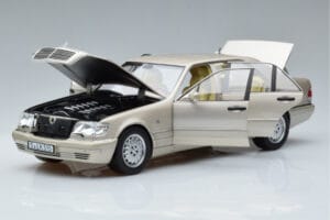 Mercedes S600 W140 Ασημί Norev 1:18 183723 Μέταλλο - εικόνα 2 από 7