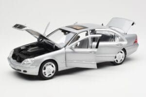 Mercedes S600 W220 Ασημί Μεταλλικό Norev 1:18 183810 Μέταλλο - εικόνα 2 από 8