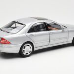 Mercedes S600 W220 Ασημί Μεταλλικό Norev 1:18 - image 3 of 8