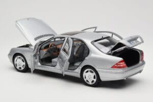 Mercedes S600 W220 Ασημί Μεταλλικό Norev 1:18 183810 Μέταλλο - εικόνα 5 από 8