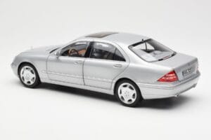 Mercedes S600 W220 Ασημί Μεταλλικό Norev 1:18 183810 Μέταλλο - εικόνα 7 από 8