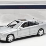 Mercedes S600 W220 Ασημί Μεταλλικό Norev 1:18 - image 8 of 8