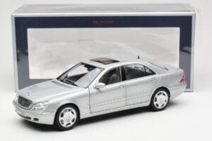 Mercedes S600 W220 Ασημί Μεταλλικό Norev 1:18 183810 Μέταλλο - εικόνα 8 από 8