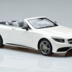 Mercedes AMG S63 A217 Καμπριολέ Diamond Λευκό GT Spirit 1:18 - image 4 of 6