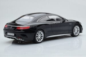 Mercedes AMG S63 C217 Coupe Μαύρο GT Spirit 1:18 ZM041 Ρητίνη - εικόνα 2 από 6