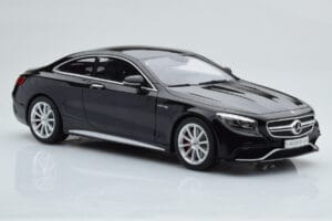 Mercedes AMG S63 C217 Coupe Μαύρο GT Spirit 1:18 ZM041 Ρητίνη - εικόνα 4 από 6