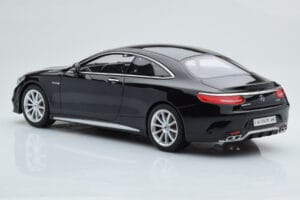 Mercedes AMG S63 C217 Coupe Μαύρο GT Spirit 1:18 ZM041 Ρητίνη - εικόνα 5 από 6