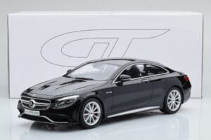 Mercedes AMG S63 C217 Coupe Μαύρο GT Spirit 1:18 ZM041 Ρητίνη - εικόνα 6 από 6