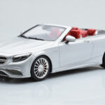 Mercedes AMG S65 A217 Καμπριολέ Ασημί GT Spirit 1:18